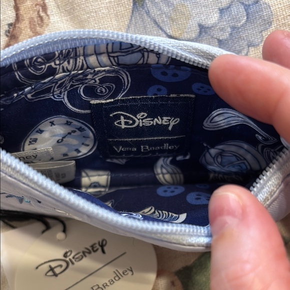 Vera Bradley Disney Cinderella Embroidered ID Case with Zipper - Picture 4 of 4